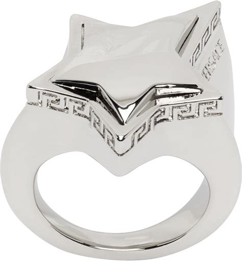 versace star ring|Versace ring price.